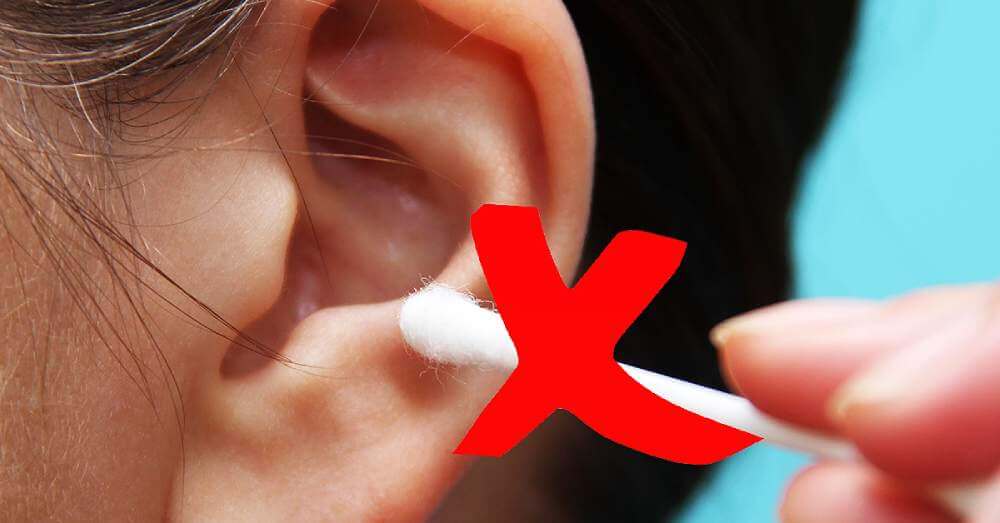 Cotton Swabs Wrong Way